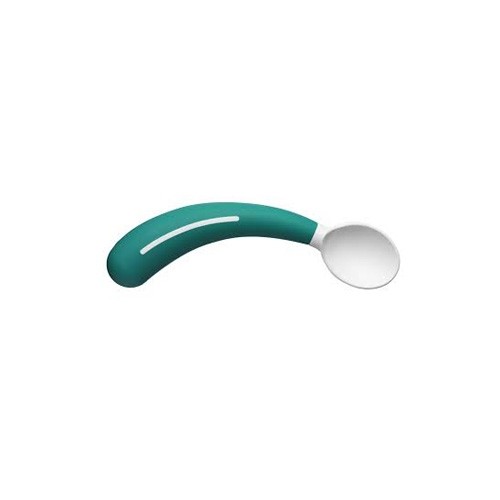 HANDI-GRIP SPOON LEFT HANDED COLOR GREEN