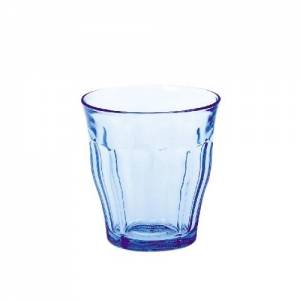VERRE PICARDIE MARINE (BLEU) CONT. 22CL. DURALEX