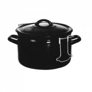 FRITEUSE AVEC COUVERCLE CONT. 5,5 LITRES DIAM. 24CM. HGT. 14CM. COULEUR NOIR