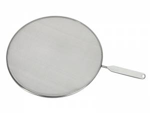 ANTI-SPRITZABDECKUNG ALUMINIUM DURCHM. 28CM.