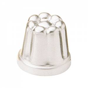 PUDDINGFORM DURCHM. 7CM. HG. 6CM. ALUMINIUM