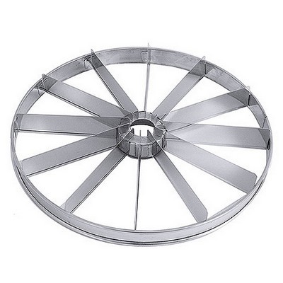 KUCHENTEILER 12 STÜCK DURCHM. 32CM. Edelstahl 18/10