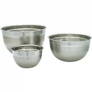 BOL MUSHING INOX MAT/BRILLANT DIAM. 22CM. INH. 3LTR.