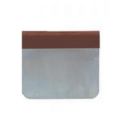 AUTOCOLLANT EN PÂTE EN ACIER INOXYDABLE AVEC POIGNÉE EN PLASTIQUE DIM. 12X11CM.