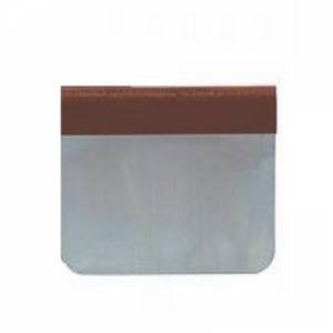 AUTOCOLLANT EN PÂTE EN ACIER INOXYDABLE AVEC POIGNÉE EN PLASTIQUE DIM. 12X11CM.