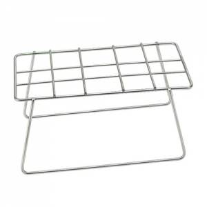 Pommestütenständer Abm. 23X13CM. HGT. 11CM. Edelstahl