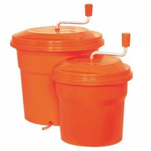 CENTRIFUGEUSE VÉGÉTALE PLASTIQUE CONT. 10 LITRES.