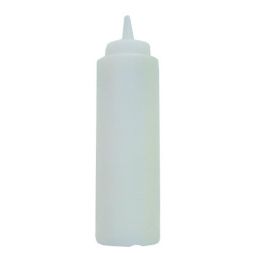 SAUCE DISPENSER CONT. 35CL. COLOR TRANSPARENT WHITE PLASTIC