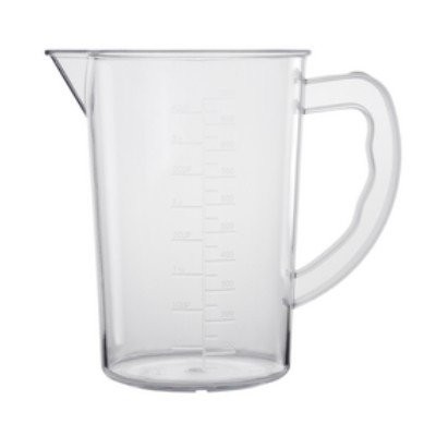 MEASURING CUP WITH SIZE DIVISION CONT. 3.0Ltr. DIAM. 16.5CM. HG. 24.3CM. POLYCARBONATE
