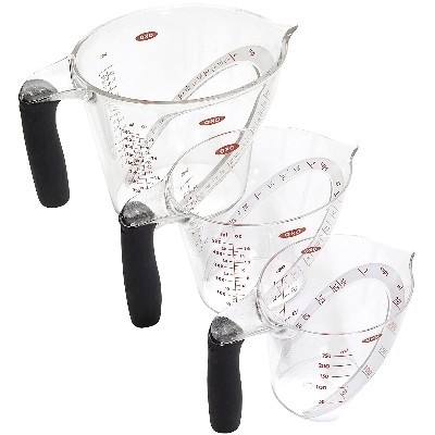 MESSBECHER MIT GRIFFINHALT. 25CL OXO