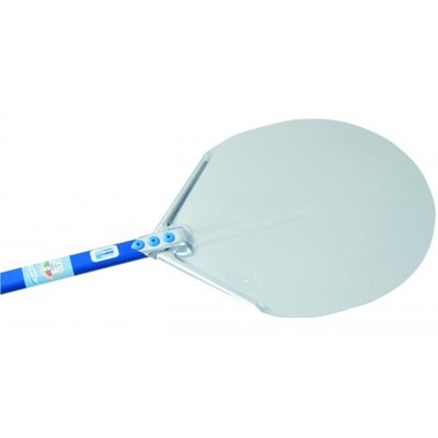 PIZZA SCOOP ALUMINUM W/SHORT HANDLE DIM. 33X33X67CM.