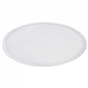 Pizzaplaat diam. 33cm. aluminium