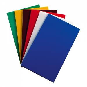 HACCP BASIC CUTTING BOARD SET OF 6, DIMENSIONS 50x30x1.5CM, PRO-COOKING POLYETHYLENE