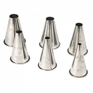 Spuitmondje glad diam. 4mm. rvs