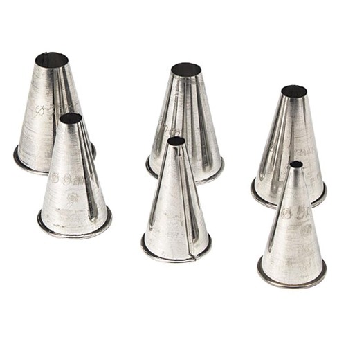 DÜSE GLATTER DURCHM. 6MM. Edelstahl