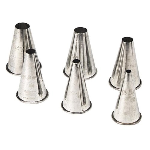 Spuitmondje glad diam. 12mm. rvs