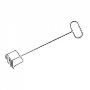 Pureestamper extra zware uitvoering afm. 35cm. rvs 18/8