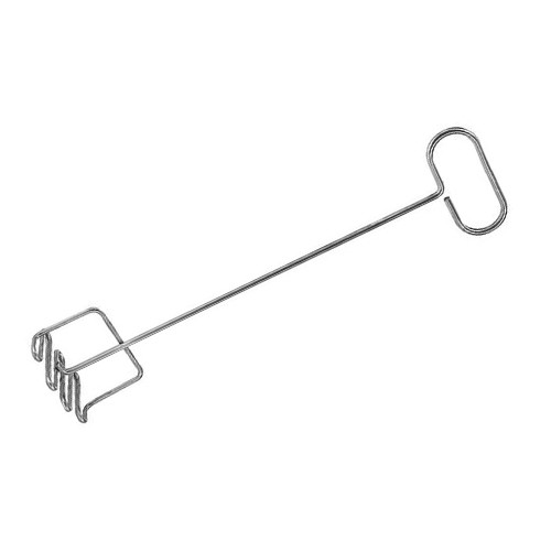 Pureestamper zware uitvoering afm. 77cm. rvs 18/8