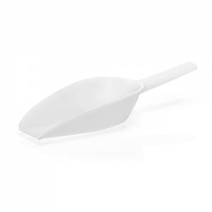 STOCK SCOOPS WHITE PLASTIC 26CM. INH. 250CL.