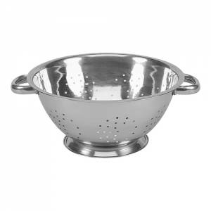 COLANDER W/OPEN HANDLES DIAM. 24.5CM. stainless steel
