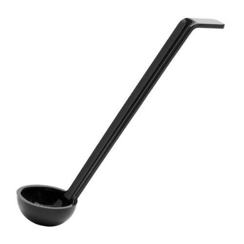 Fassungsvermögen des Servierlöffels 0,030 l. FARBE SCHWARZES POLYCARBONAT