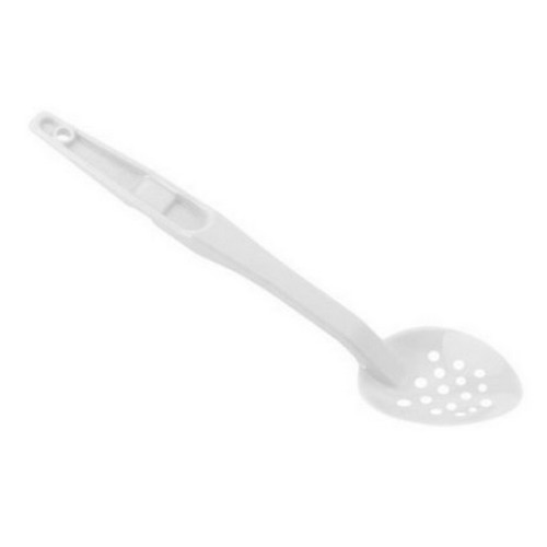 Opscheplepel geperforeerd lengte 32,7cm. kleur wit polycarbonaat