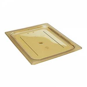 GASTRONORM COVER HOT-PAN GN 2/4 FLAT COLOR AMBER CAMBRO