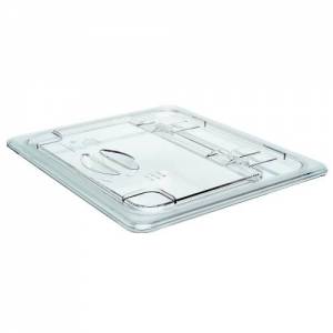 GAS COVER HINGED POLYCARBONATE GN 1/2