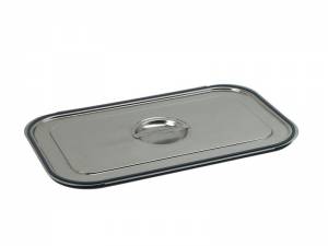 GASTRONOM COVER GN 1/1 WITH W/BAR HANDLE RECESS AND SILICONE SEAL