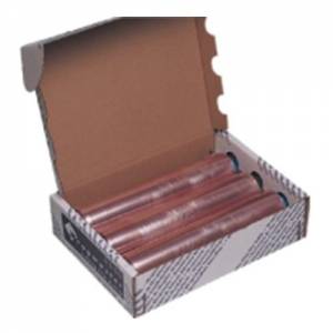 CLEAN FILM WIDTH 45CM. 3 ROLLERS Á 300MTR.