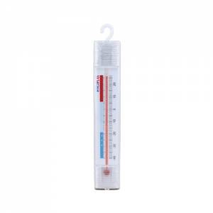 Koelcelthermometer lang m/ophanghaak Hygiplas