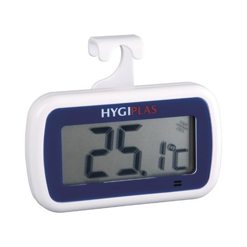 Koelcelthermometer m/ophanghaak Hygiplas