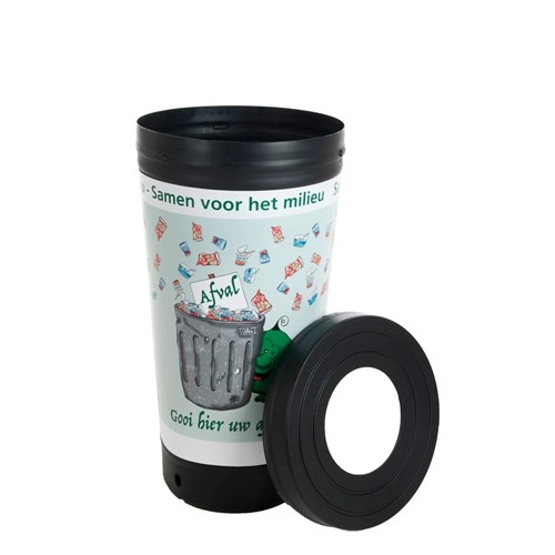 WASTE BIN TRASHMAN CONT. 210LTR. DIAM. 58CM. HG. 109CM. COLOUR BLACK