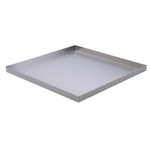 DRAIN TRAY DIM. 51X51X3CM. STAINLESS STEEL CLEANING RACK