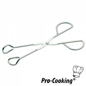 Tang serveer Pro-Cooking 22,5cm. rvs 18/8