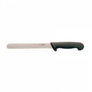 COUTEAU A PAIN DIM. 20CM. COULEUR NOIR