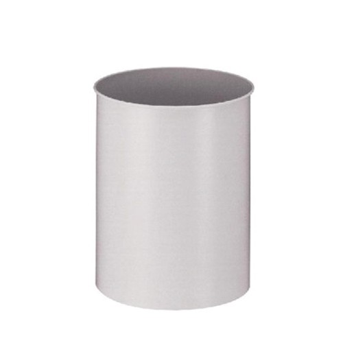 PAPER TRAY ROUND COLOR BLACK DIAM. 26CM. HG. 31CM. INH. 15LTR. METAL