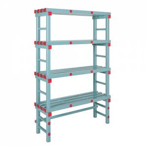 STATEMENT REA EURO 4 SHELVES DIM. 120X30CM. H. 177CM.