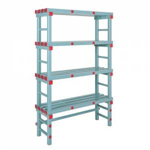 STATEMENT REA EURO 4 SHELVES DIM. 200X30CM. H. 177CM.