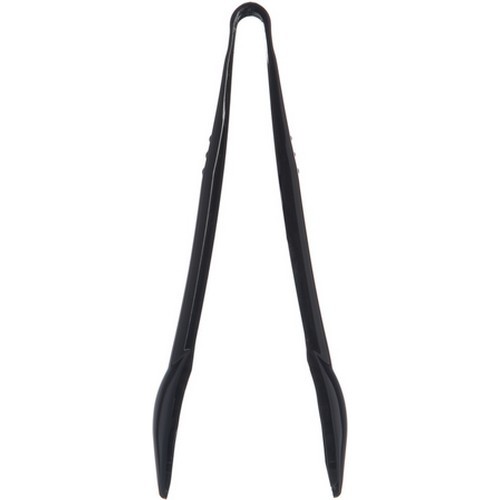 Saladetang lengte 23cm. kleur zwart polycarbonaat