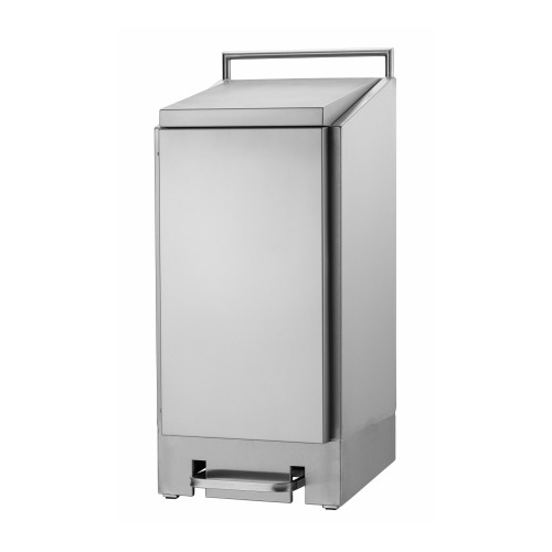 WASTE BAG HOLDER WITH FOOT CONTROL DIM. 44.5X48CM. HG. 102.5CM. INH. 120LTR. stainless steel