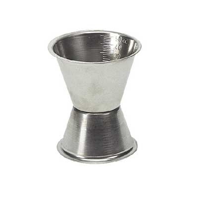 Barmaatje inh. 35/50cc. rvs 18/8