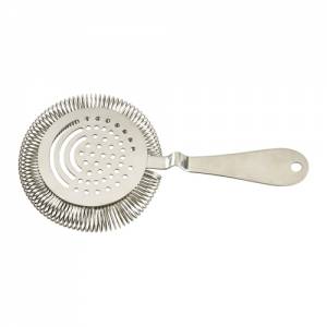 COCKTAIL SIEB 18,5 CM FARBE SILBER