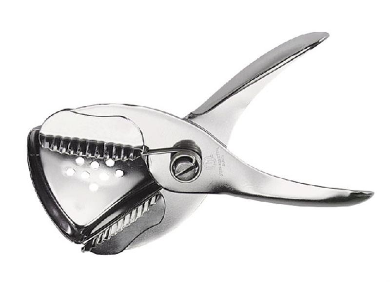 Citroenschijfknijper tangmodel lg. 16cm. rvs 18/10