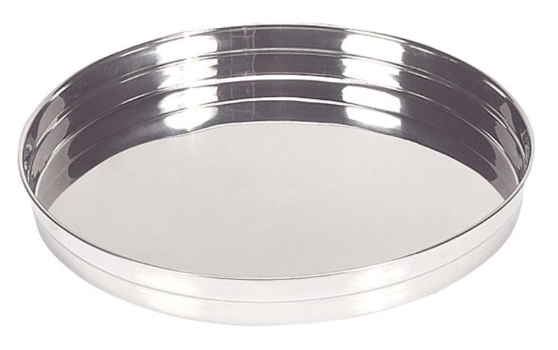 Kelnersblad diam. 32cm. rvs 18/8