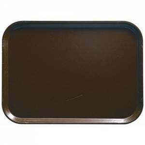 PLATEAU 'CAMTRAY' 1/2 GN. 32,5X26,5CM. COULEUR 116 BRUN BRÉSIL CAMBRO