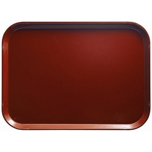 PLATEAU 'CAMTRAY' 1/2 GN. 32,5X26,5CM. COULEUR 501 VRAI ROUILLE CAMBRO
