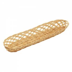 Stokbroodmandje afm. 43x14cm. riet