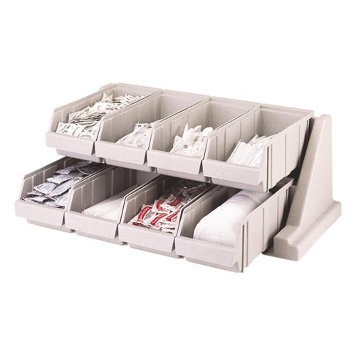 BESTECK AUSGABE 9-TEILIG FARBE DUNKELBRAUN GRÖSSE. 51,1 x 54,3 x 36,2 cm. CAMBRO