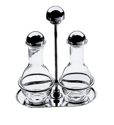 Menage set 2-delig olie/azijn rvs 18/10 Mepra